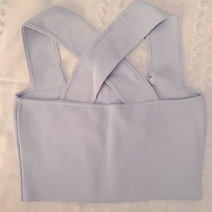 Babaton Torsten Knit Top (icy blue color)